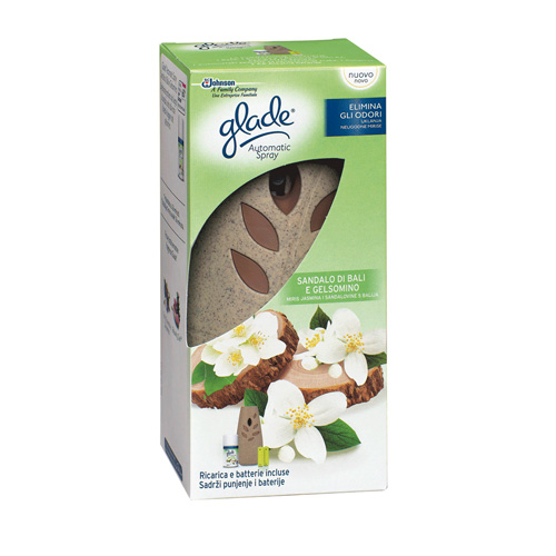 foto del prodotto glade - sensual sandalwood e jasmine - diffusore elettrico + 1 ricarica