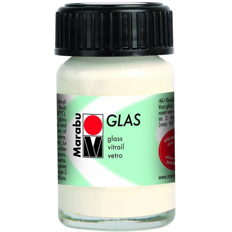 foto del prodotto glas 070 15 ml bianco marabu