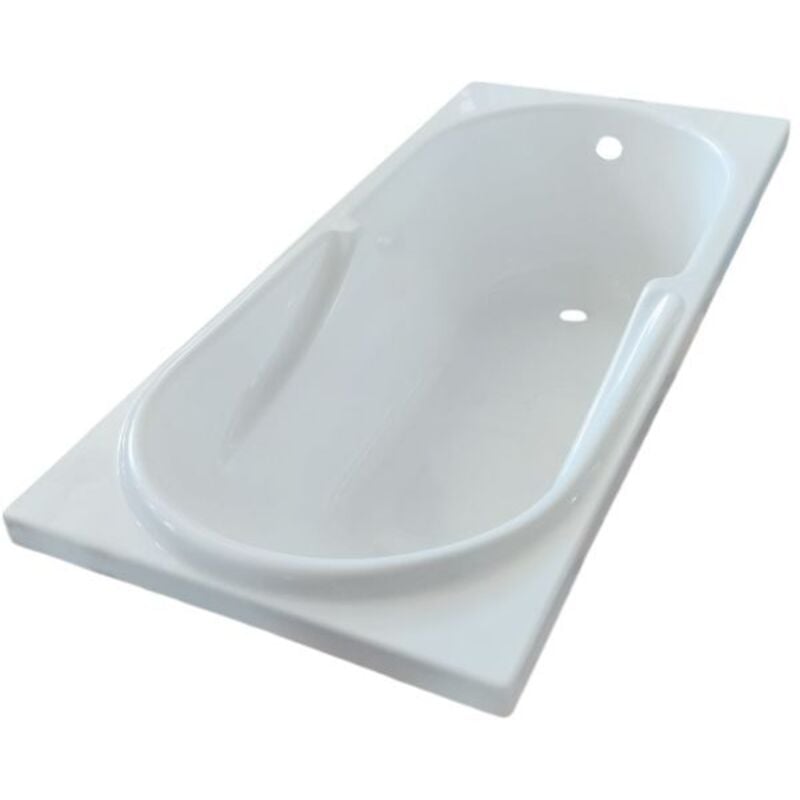 foto del prodotto glass guscio vasca astor ad incasso su muratura 150x70 bianco di