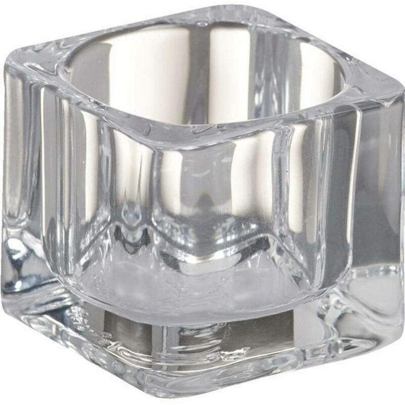 foto del prodotto glass tealight holder square40