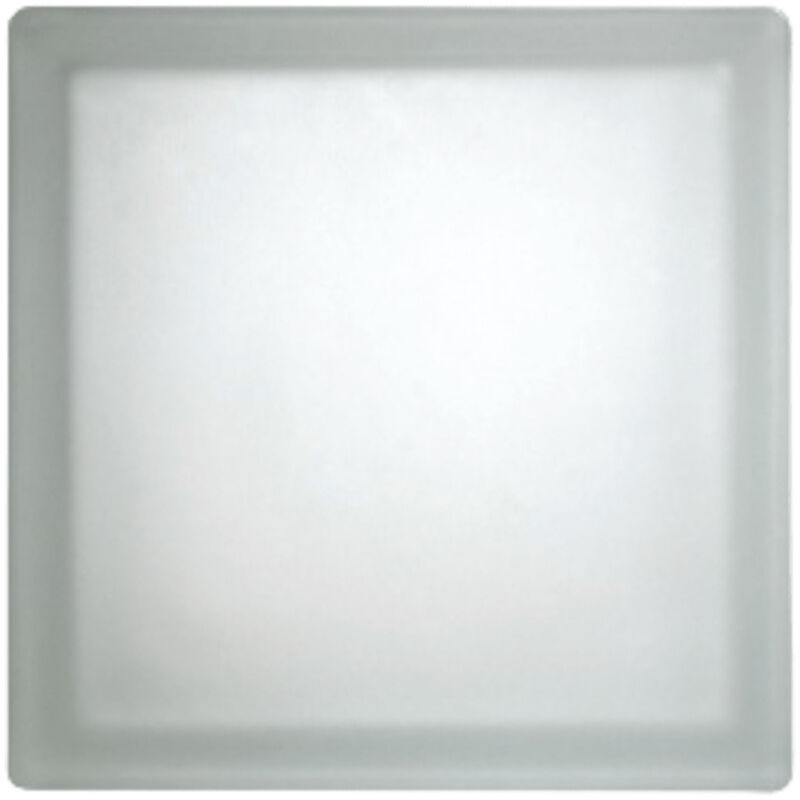 foto del prodotto glassblocks blocco di vetro luxfera 19x19x8 cm, traslucido opaco cl1908cm 
