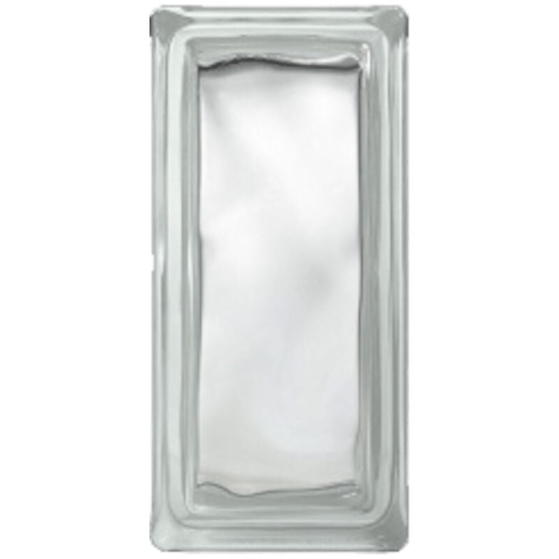 foto del prodotto glassblocks blocco di vetro luxfera 9x19x8 cm, trasparente lucido 1909w 
