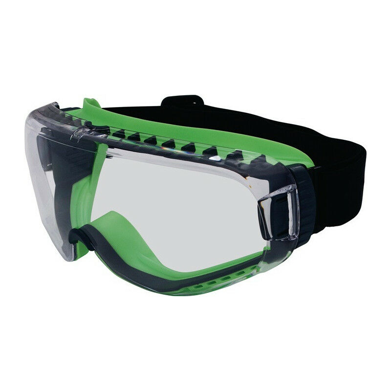foto del prodotto glassimi di visione totali t spex 8114 in 166 in 170 telaio nero verde. transp glass