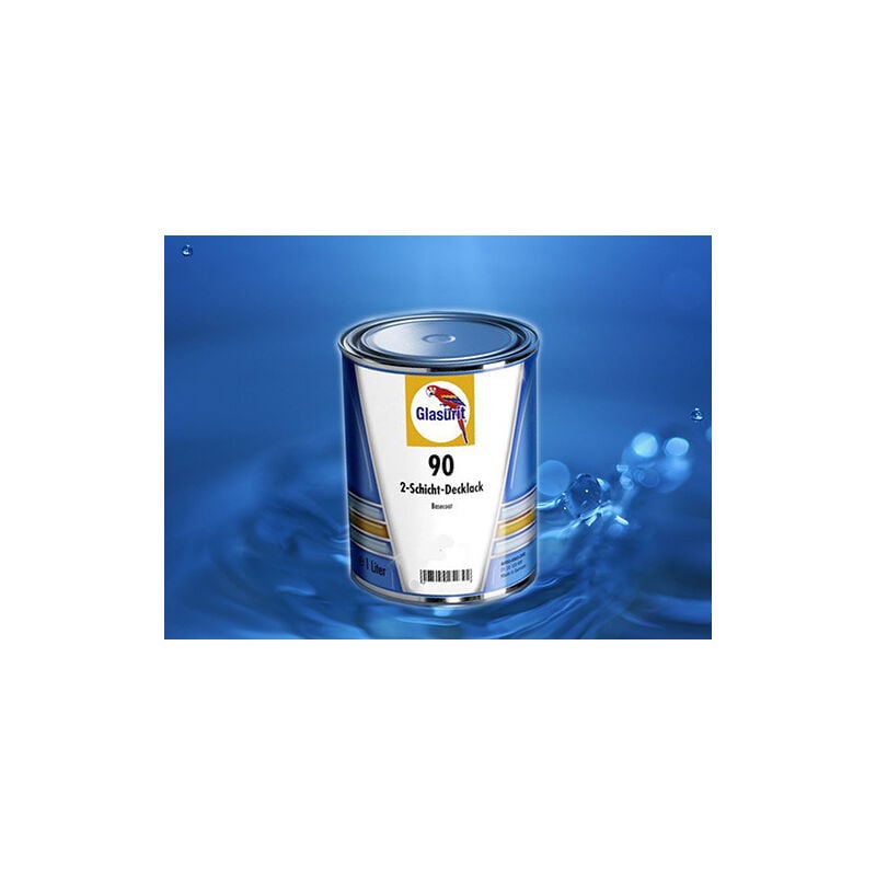 foto del prodotto glasurit tinta base 90 a 926 nero 1 lt