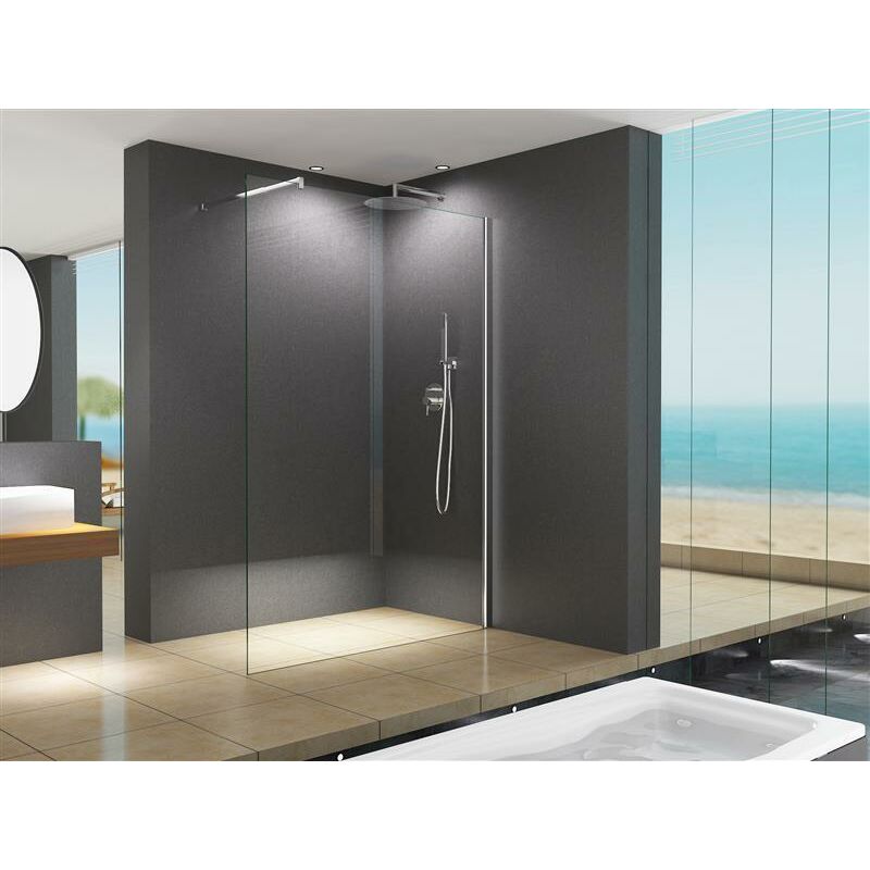 foto del prodotto glaswerk westfalen lily 160x200 cm walk in duschwand klarglas