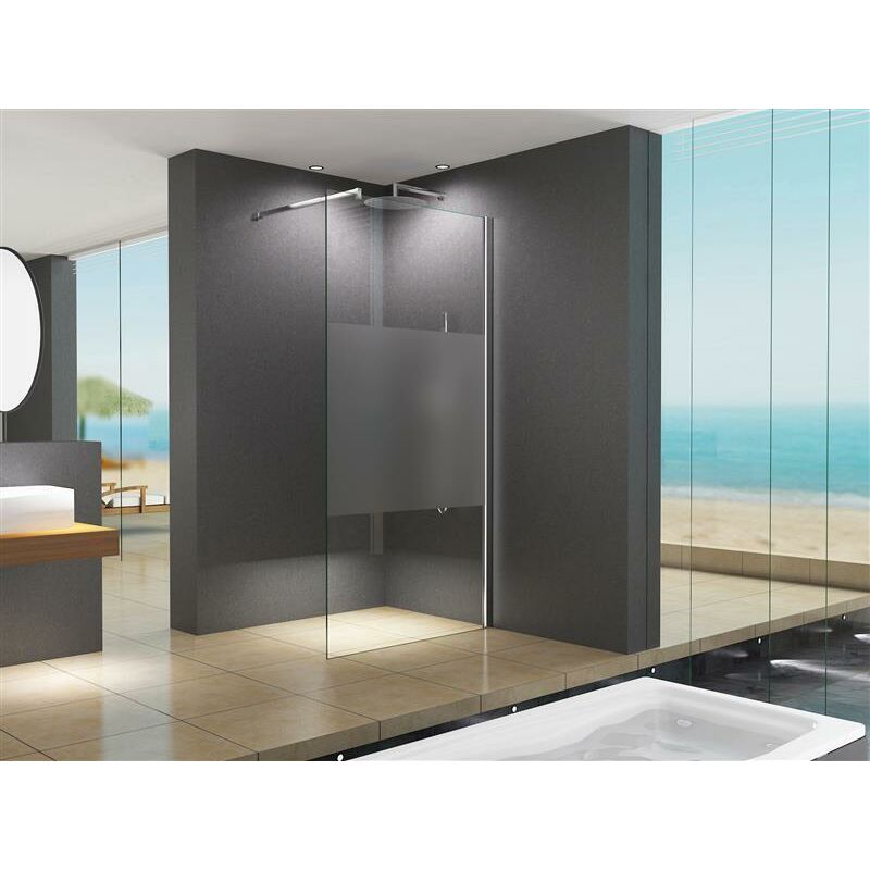 foto del prodotto glaswerk westfalen lily 99x200 cm walk in duschwand satiniert mitte 10mm