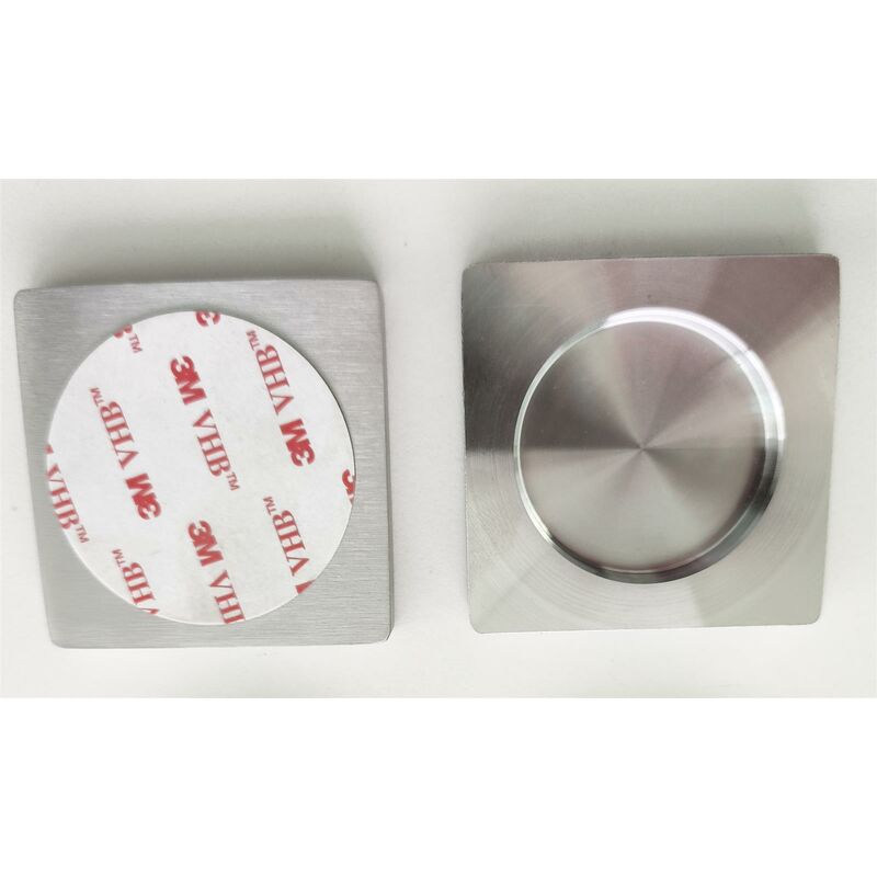foto del prodotto glaszentrum hagen 2 gusci maniglia in acciaio inossidabile per porte in vetro porte quadrato 57mm