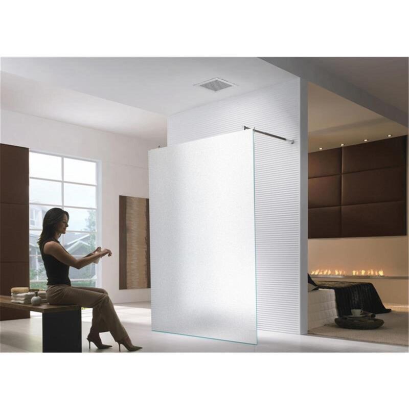 foto del prodotto glaszentrum hagen tipe fr free 138x200cm schermo doccia 10mm cabina doccia doccia indipendente vetro temperato stabilizzatore rotondo