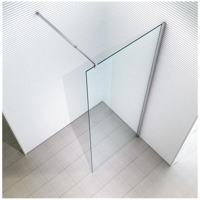 foto del prodotto glaszentrum hagen - tipo cl 160x200 cm schermo doccia 10 mm - cabina doccia - doccia - doccia walk-in - vetro temperato - trasparente