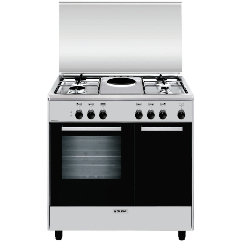 foto del prodotto glem gas ar856ei cucina elettrico combi acciaio inox