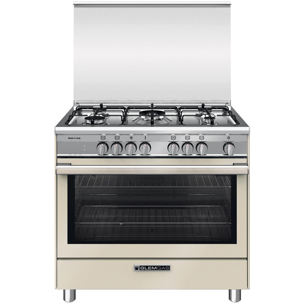 foto del prodotto glem gas sb965mcr cucina beige, acciaio inossidabile a 