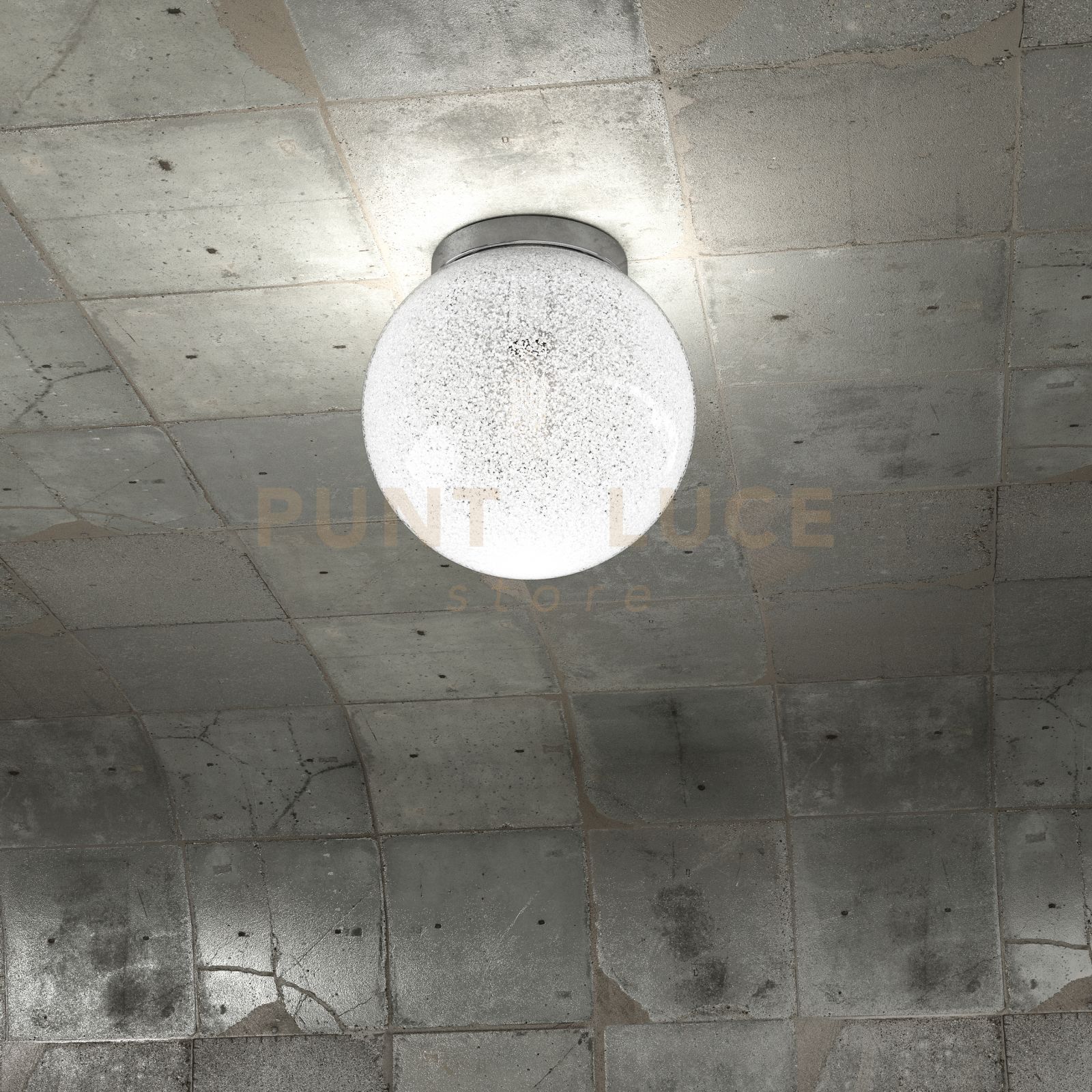 foto del prodotto glitter plafoniera d.20 cm. 1 luce 1135 pl20