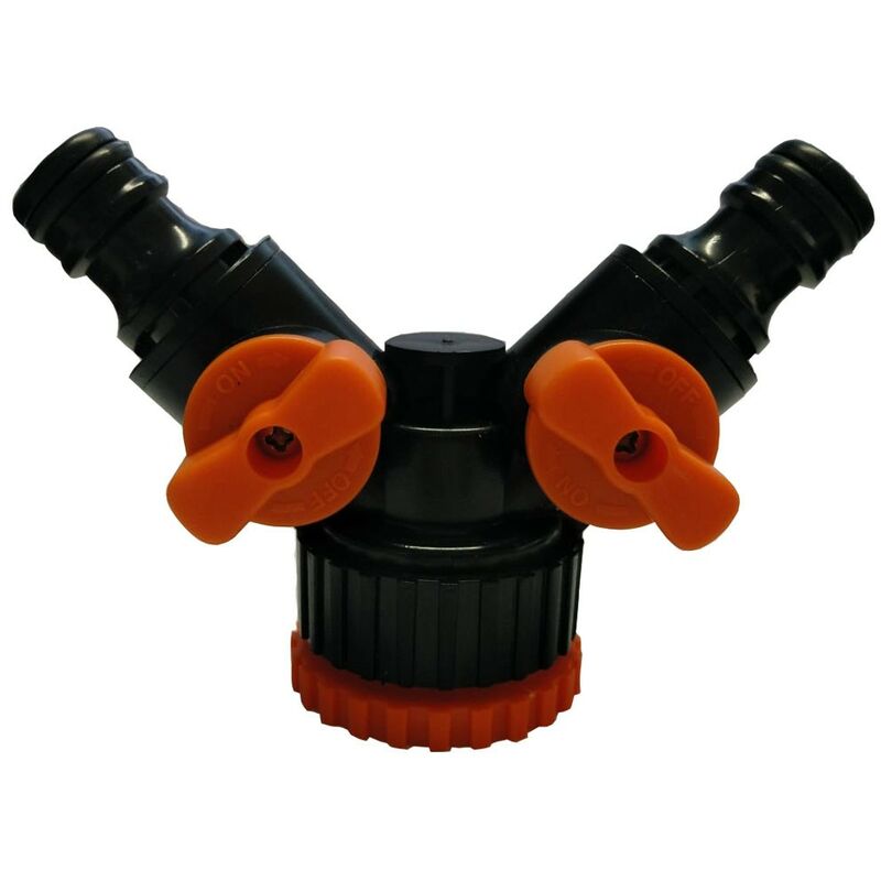 foto del prodotto global adattatore per rubinetto divisore per tubo da giardino a 2 vie offerta esclusiva