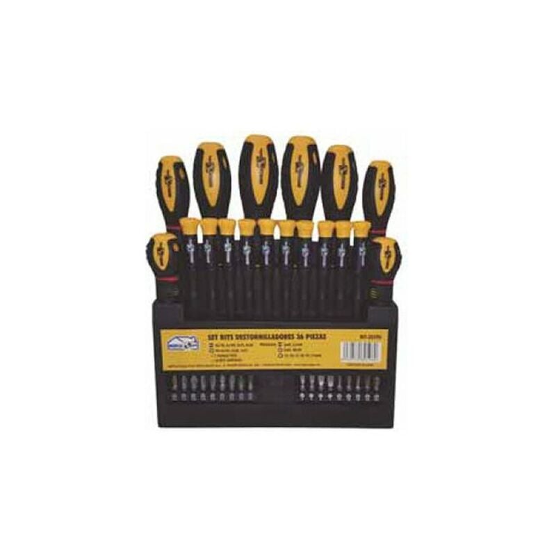 foto del prodotto global i bit cacciaviti settembre staffa di sostegno di 36 pcs muro 16038123