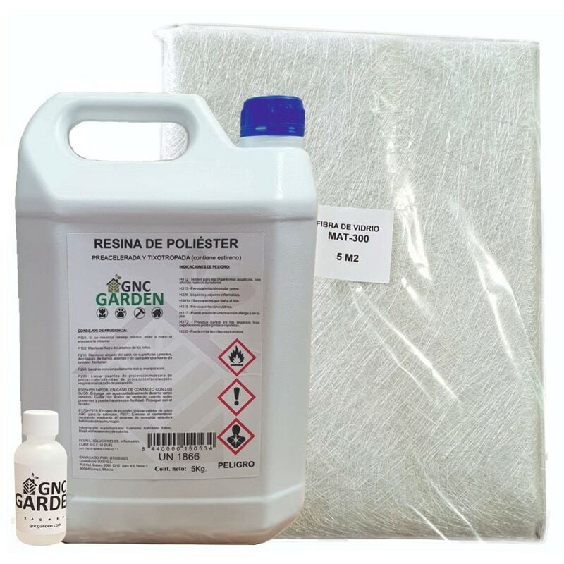 foto del prodotto global kit 5kg resina poliestere per le riparazioni 11989635