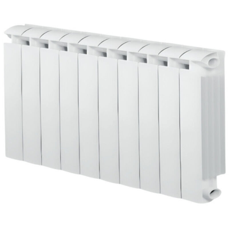 foto del prodotto global klass 500 riscaldatore centrale in alluminio fuso a 10 elementi bianco, 1160w