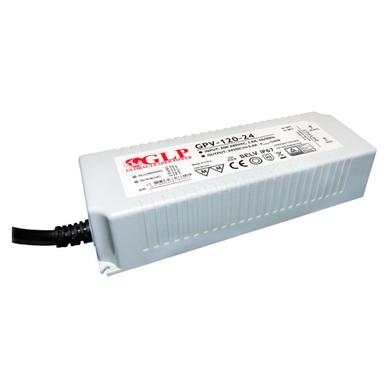 foto del prodotto global leader power alimentatore a tenuta stagna 24v dc 120w ip67 glp