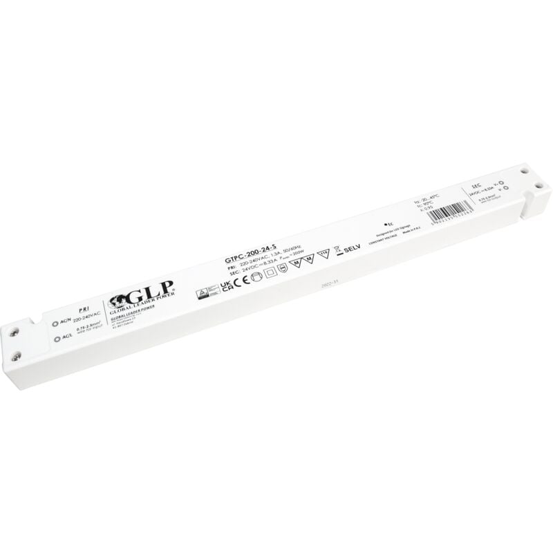 foto del prodotto global leader power - alimentatore led glp dc24v 200w