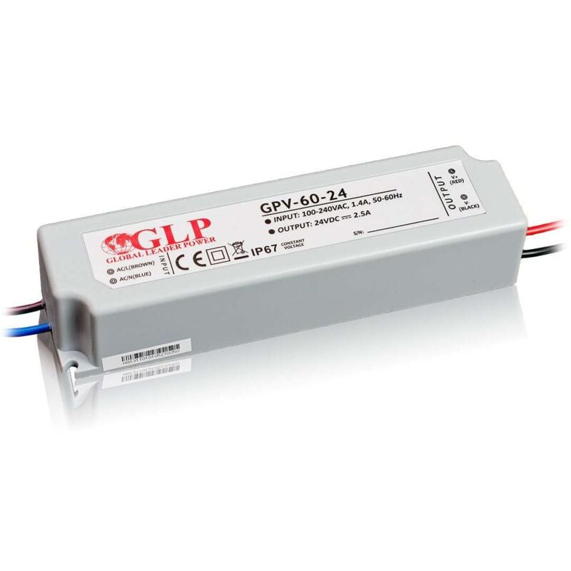 foto del prodotto global leader power alimentazione led dc24v 150w 6a ip67 glp