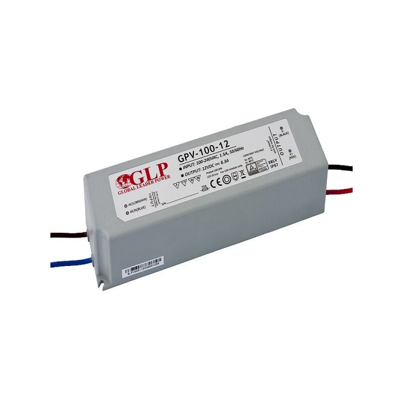 foto del prodotto global leader power led led alimentazione elettrica dc36v 100w 2.8a ip67 glp resistenza all acqua