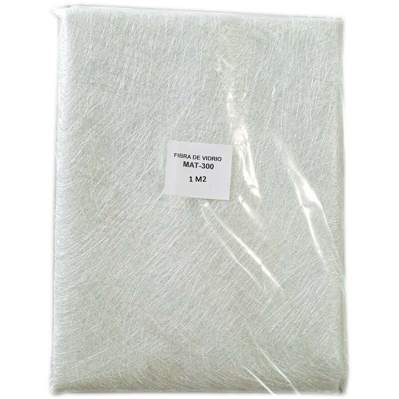 foto del prodotto global network - fibra di vetro mat-300 (densità 300gr/m2) 1m2 per riparazioni offerta esclusiva