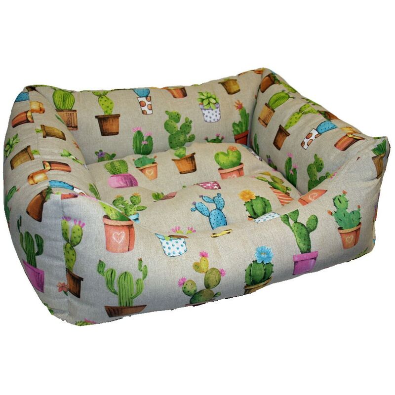 foto del prodotto global presepe vienna in tela con stampa cactus 50 x 40 x 20 cm offerta esclusiva