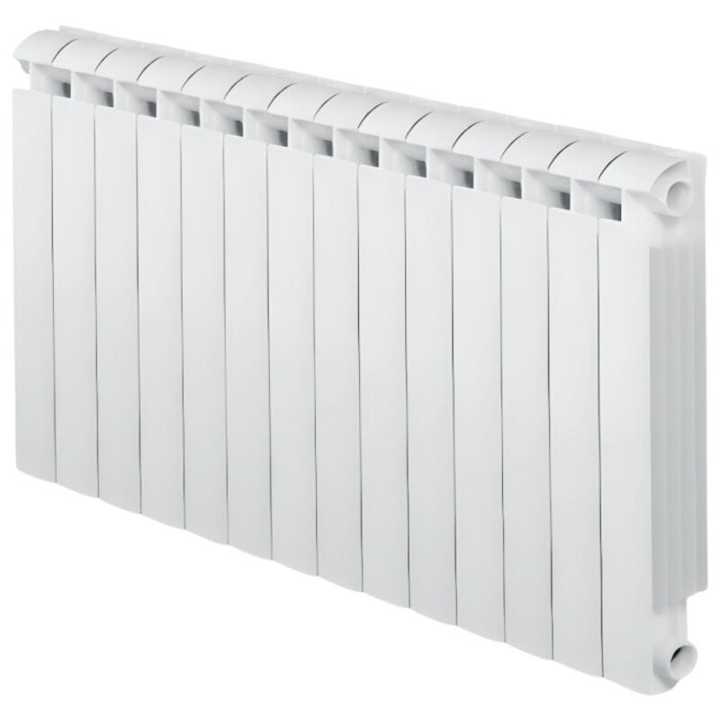 foto del prodotto global radiatore per riscaldamento centrale klass 800 in fusione di alluminio bianco 2268w a 14 elementi