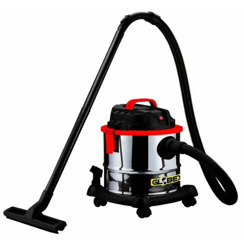 foto del prodotto globex - bidone aspiratutto soffiatore aspirapolvere liquidi solidi cenere 1200w