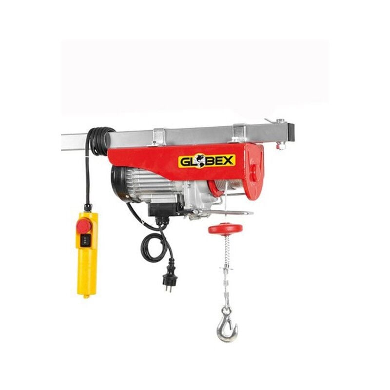 foto del prodotto globex paranco elettrico gx 100 12 pe portata 100 kg 450 watt tiro singolo