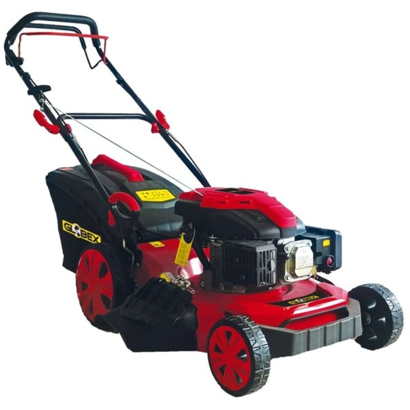 foto del prodotto globex tosaerba a scoppio semovente con kit mulching gx 139 51 to