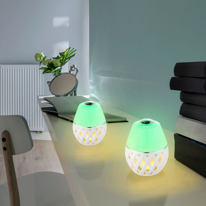 foto del prodotto globo deodorante per ambienti lampada da tavolo che cambia colore, deodorante per ambienti, diffusore di oli profumati, oli essenziali, timer, led