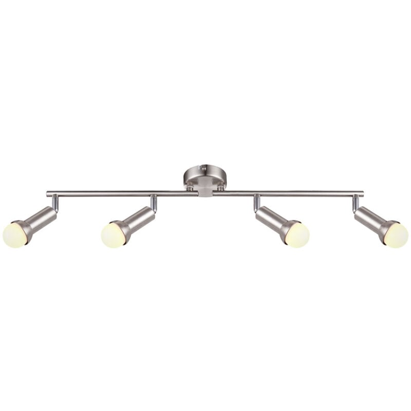 foto del prodotto globo design ufficio led 16 watt plafoniera nichel studio illuminazione kimberly 56044 4