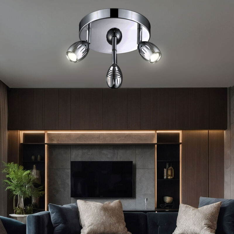 foto del prodotto globo faretto da soffitto led 15 watt illuminazione luce mobile morelia 56203 3