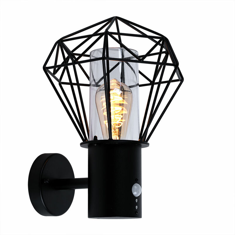 foto del prodotto globo illuminazione per esterni lampada da parete lampada da parete a led per esterno con rilevatore di movimento lampada da giardino rilevatore di