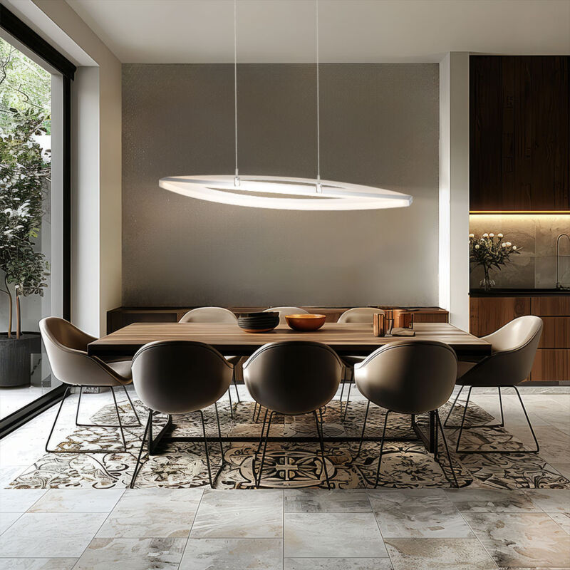 foto del prodotto globo lampada a sospensione a sospensione a led da 14 watt illuminazione a soffitto per camera degli ospiti 1 foglia 67081