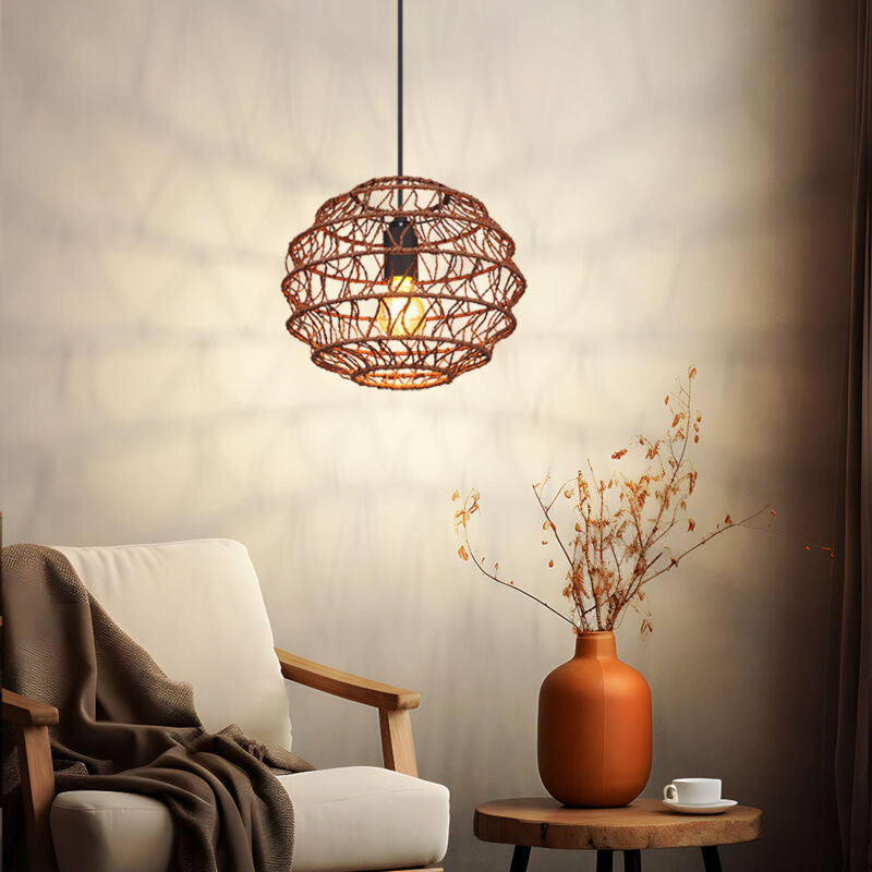 foto del prodotto globo lampada a sospensione lampada a sospensione lampada da soffitto lampada da soggiorno lampada da sala da pranzo lampada da cucina, metallo