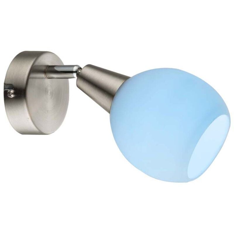 foto del prodotto globo lampada da parete a led rgb apparecchio in metallo telecomando spot mobile camera da letto