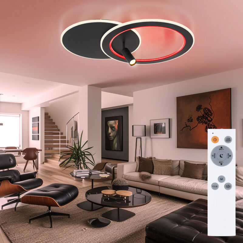 foto del prodotto globo lampada da soffitto a led lampada di design lampada da soggiorno lampada da camera da letto, telecomando dimmerabile memory luce notturna