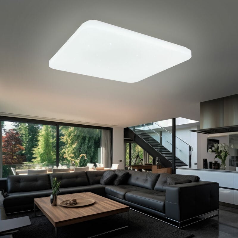 foto del prodotto globo lampada da soffitto a led smart home effetto stella app alexa telecomando