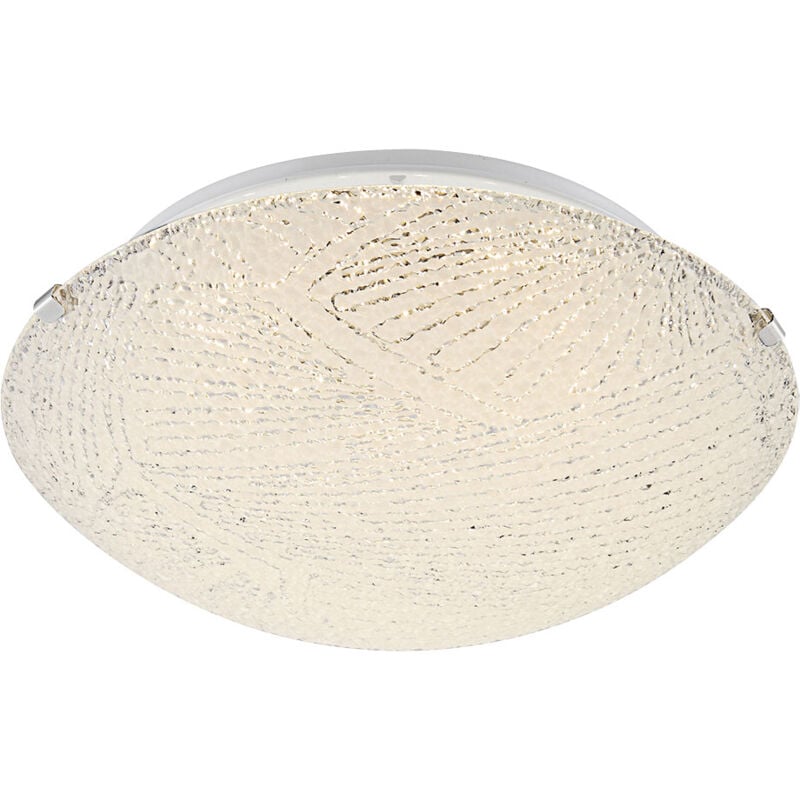 foto del prodotto globo lampada da soffitto lampada da soffitto lampada da soggiorno lampada da camera da letto lampada da corridoio, vetro con motivo metallico