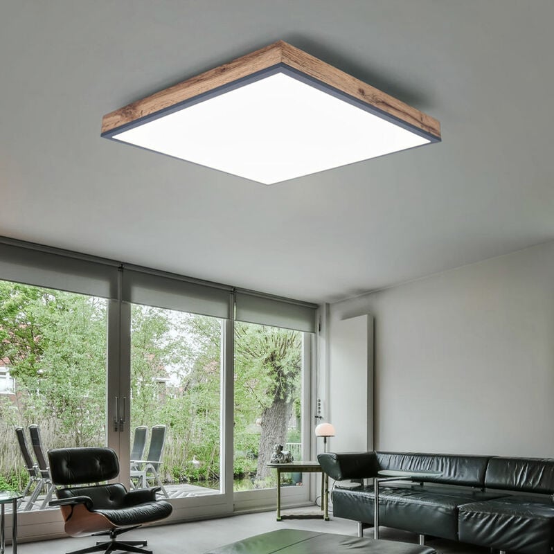 foto del prodotto globo lampada da soffitto lampada di design lampada da soffitto lampada da soggiorno lampada da cucina, effetto legno bianco opalino grafite, 1x