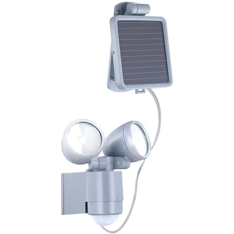 foto del prodotto globo lampada led a energia solare peresterni con sensore di movimento 2ledx1w