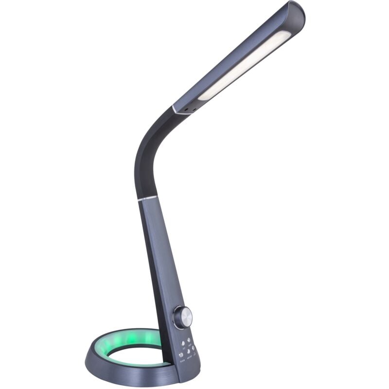 foto del prodotto globo lampada led da tavolo mitti con raccordo usb, nero