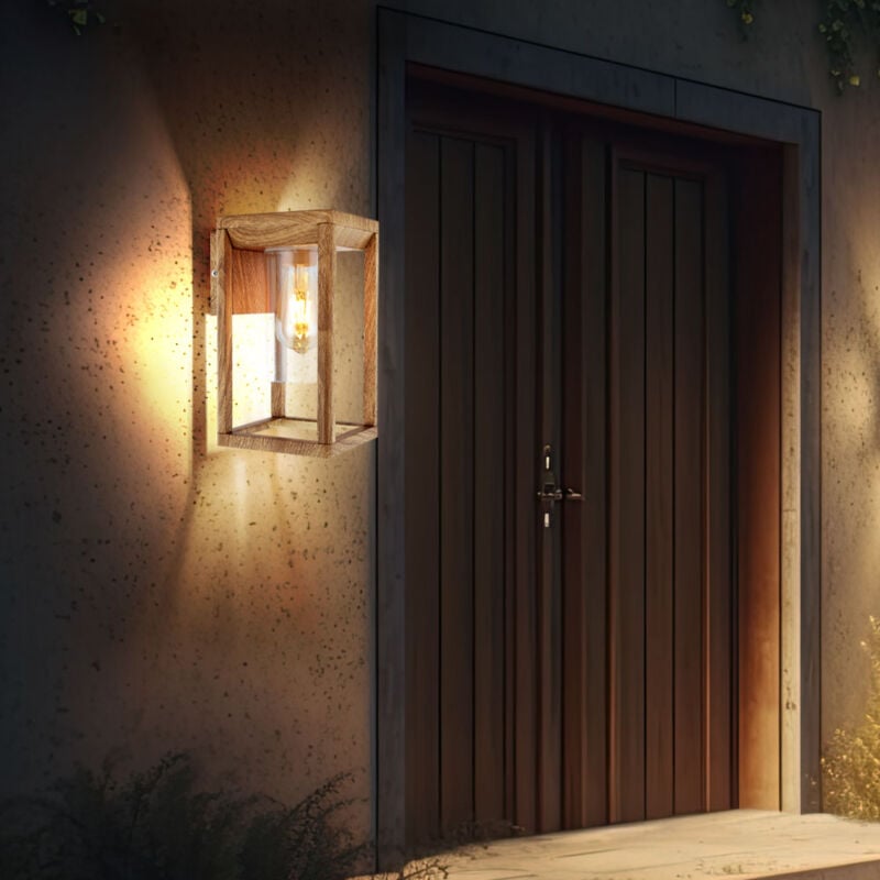 foto del prodotto globo lighting lampada da parete a led per esterni illuminazione da parete della casa lampada da parete per esterni, struttura in alluminio effetto