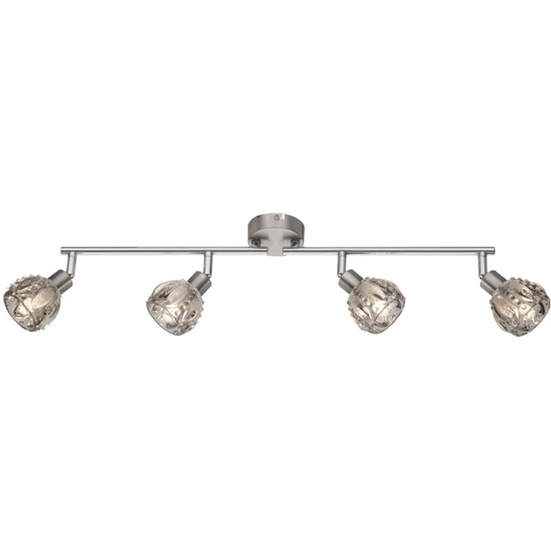foto del prodotto globo lighting lampada da soffitto a led soggiorno sala da pranzo faretto in vetro cristallo faretto luce spot regolabile