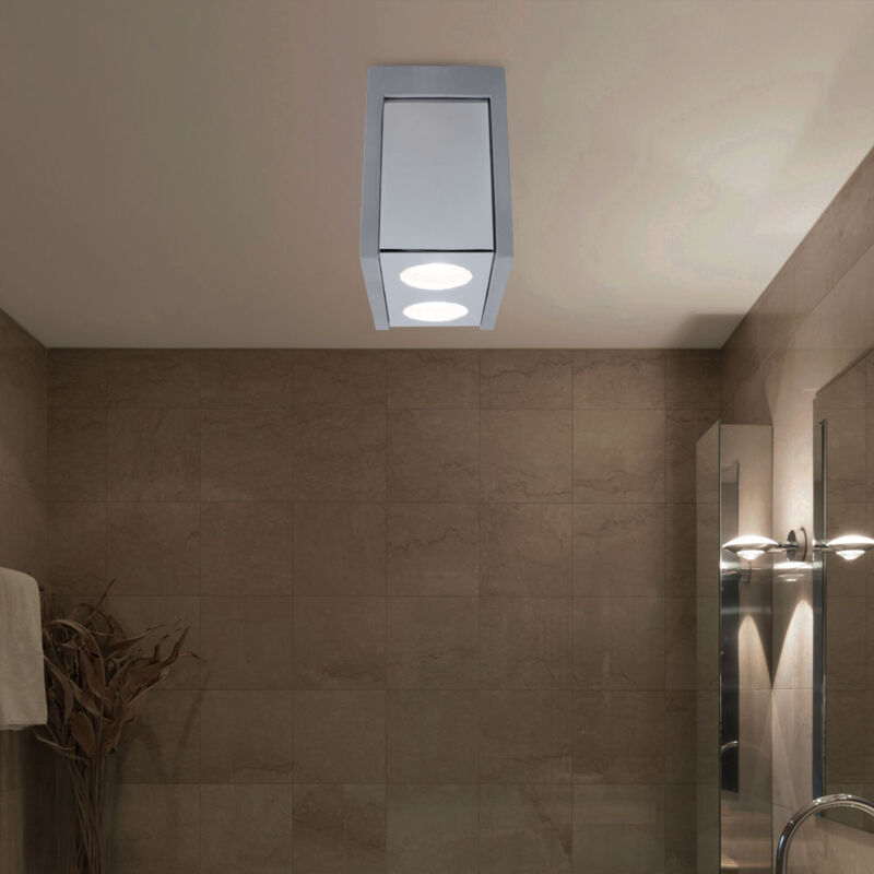 foto del prodotto globo lighting lampada da soffitto, lampada corridoio, plafoniera, lampada camera da letto, lampada soggiorno, lampada cucina, metallo grigio