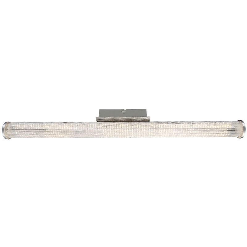 foto del prodotto globo lighting lampada da soffitto lampada da cucina lampada da soffitto a led lampada da corridoio cromo, vetro trasparente, 18w 1710lm 3000k,