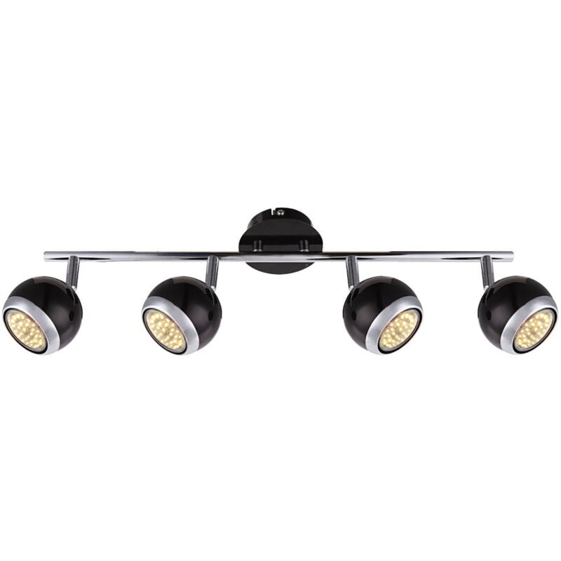 foto del prodotto globo lighting lampada da soffitto, plafoniera, faretto, barra porta faretti, lampada da soggiorno, faretto da soffitto, faretti a 4 fiamme,