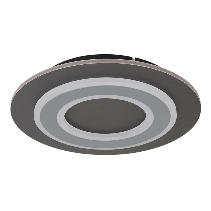foto del prodotto globo lighting lampada da soffitto plafoniera lampada da soggiorno lampada da camera da letto lampada da sala da pranzo, metallo acrilico grigio