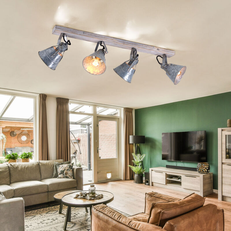 foto del prodotto globo lighting lampada da soffitto vintage illuminazione sala da pranzo lampada spot regolabile in un set con lampadine a led